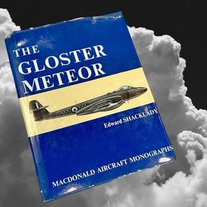 THE GLOSTER METEOR, Macdonald Aircraft Monographs, Edward Shacklady, 1962